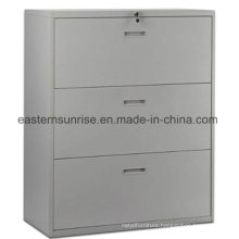 Office Use Three Drawer Metal Steel Iron Storage Filing Cabinet